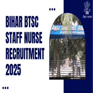 BTSC Tutor (Nursing) Online Form 2025